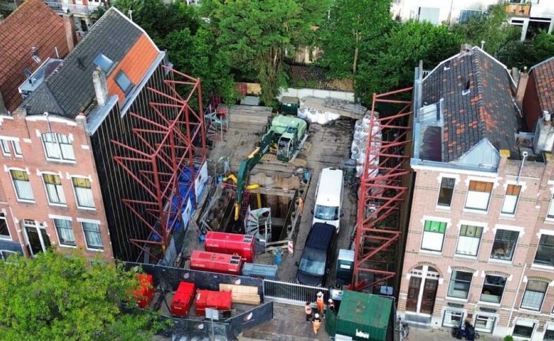 Monitoring Buildings on Claes de Vrieselaan in Rotterdam, Netherlands