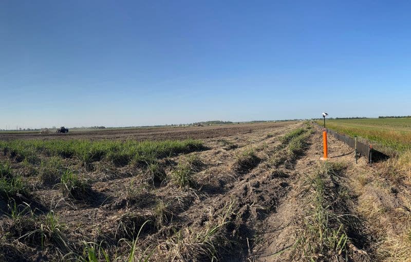 Automated GNSS Settlement Monitoring device in a settlement in the USA