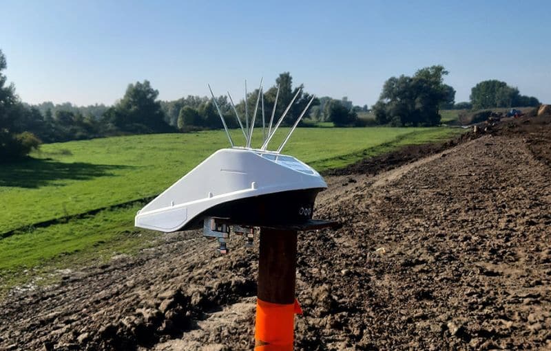 Settlement Rods Locator One - Autonomous GNSS Settlement and Movement Monitoring - Basetime