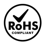 RoHS compliance mark shows Locator One is compliant with RoHs certification