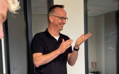 Hans 10 jaar in dienst!