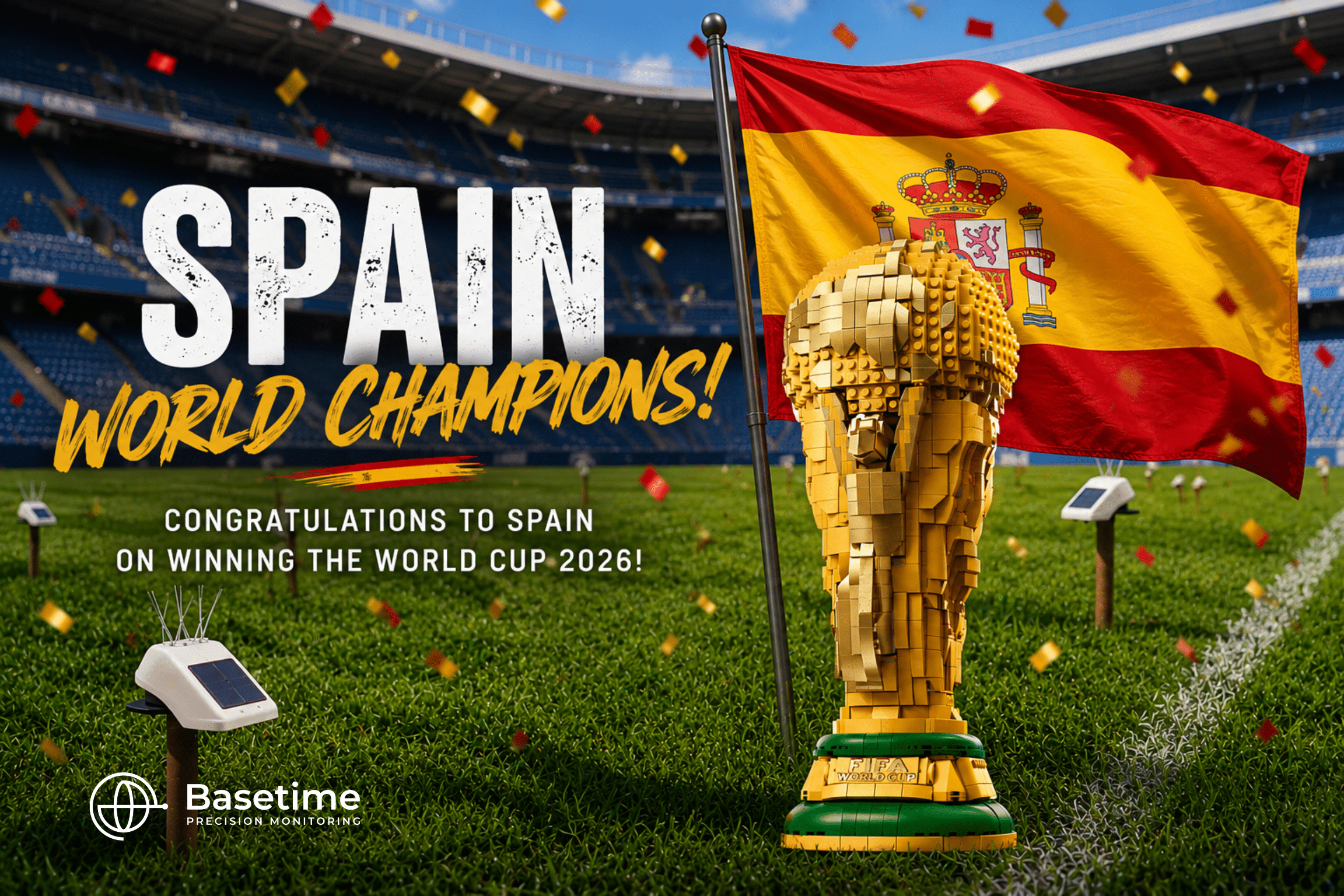 LEGO World Cup Trophy for Basetime’s Every Millimetre Counts giveaway