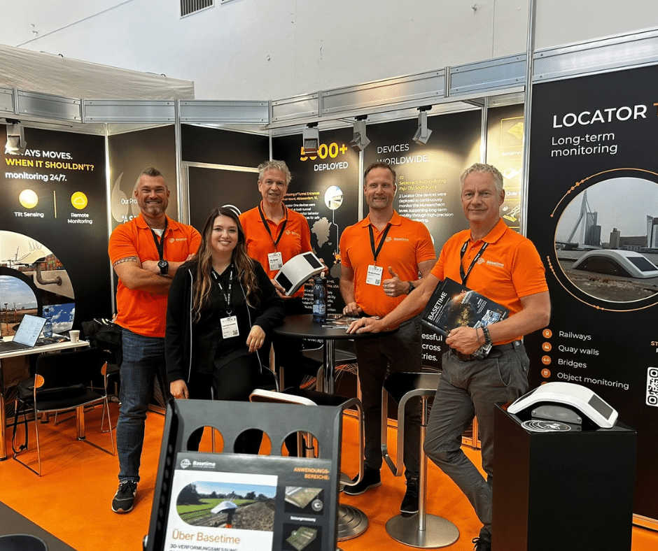 barry, erik, martijn, koen en luna op intergeo 2026 in munchen